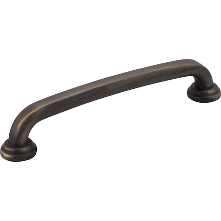 Jeffrey Alexander 128 mm Center-to-Center Antique Brushed Satin Brass Bremen 1 Cabinet Pull 527-128ABSB